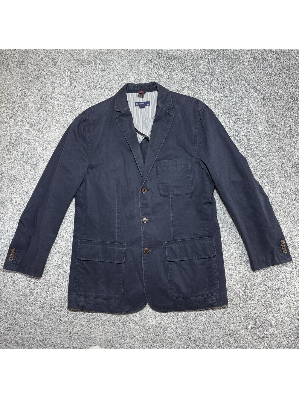 Casual Daniel Cremieux Navy Blue Sport Coat Men’s Size Large